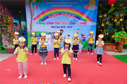 Trường mầm non Bồ Đề tổ chức Liên hoan “Chúng cháu vui khỏe” năm học 2018 – 2019